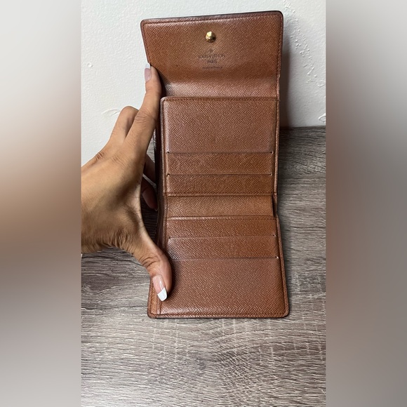 Authentic Louis vuitton Elise monogram wallet 6 card slots - Picture 3 of 6